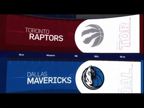 Toronto Raptors Vs Dallas Mavericks Game Recap 1 27 19 NBA YouTube