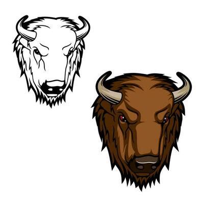 Bison Outline Vector Art, Icons, and Graphics for Free Download