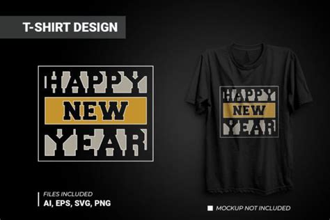 Happy New Year Print Ready Vector Design Graphic By Shazzadul