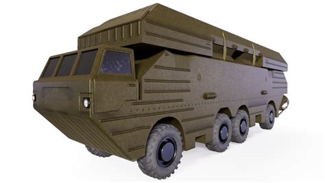 3D модель Пантонно-мостовая машина ПММ - Волна - БАЗ-5939 - TurboSquid ...