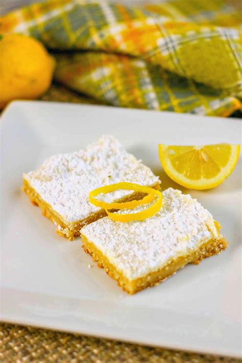 Low Carb Lemon Bars Easy Keto Friendly Treats