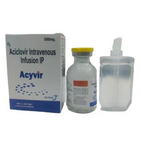 Aciclovir Intravenous Infusion Ip Packaging Size Mg At Rs