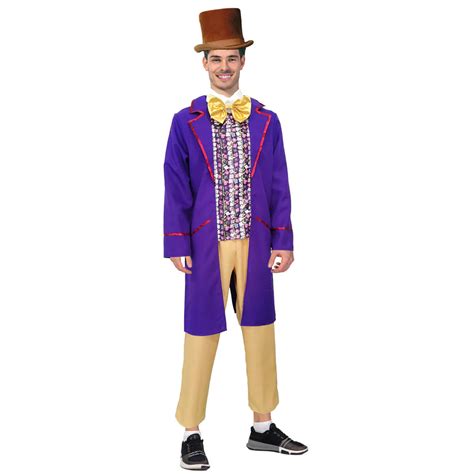 Chocolate Man Costume Adult Willy Wonka Upstage Dancewear