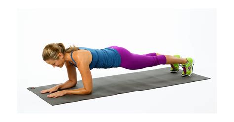 Elbow Plank | Tone Your Abs Without Crunches | POPSUGAR Fitness Photo 7