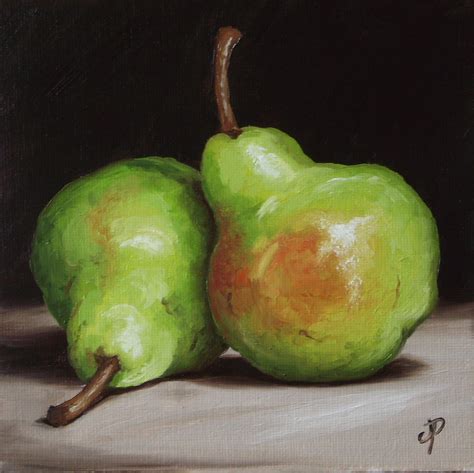 Jane Palmer Fine Art Pair Of Pears