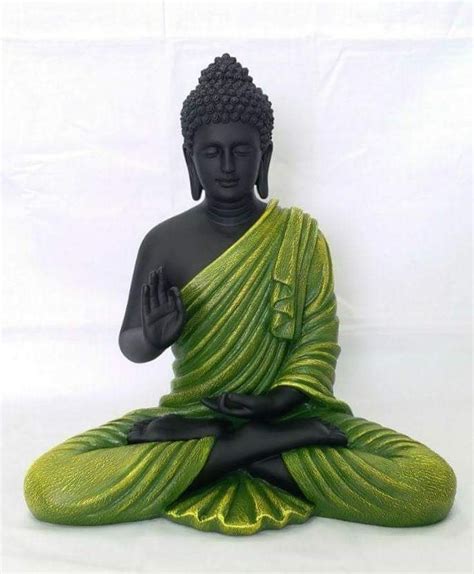 Polyresin Religious Meditation Buddha Statue For Home Size Dimension