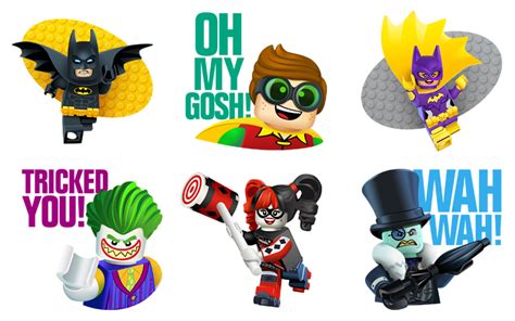 Official The LEGO Batman Movie Sticker Pack Iconfactory Portfolio