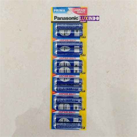 Jual Baterai Panasonic Prima AAA 1 5V Isi 2 Pcs Shopee Indonesia