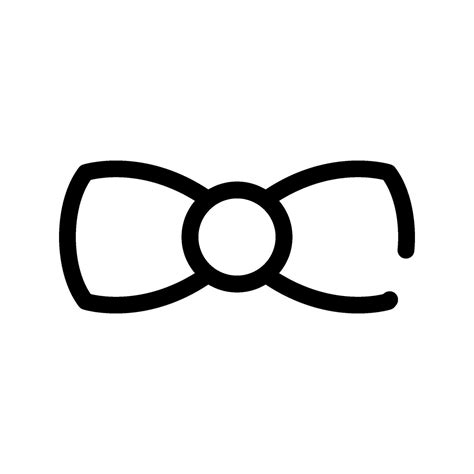 Bow Tie Icon Vector Symbol Design Illustration 26627801 Vector Art At