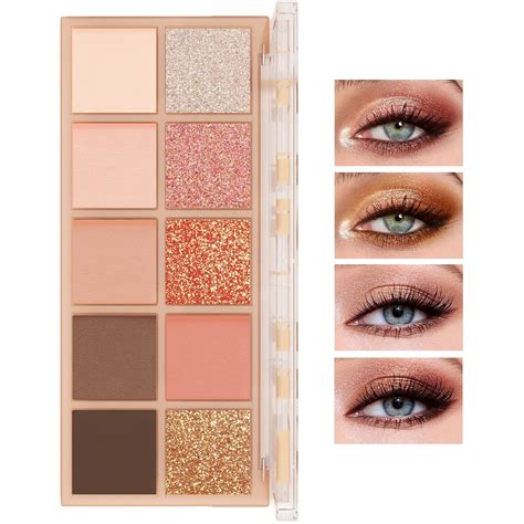 Amazon Colors Makeup Naked Eyeshadow Palette Nude Matte Shimmer Eyeshadow Palette