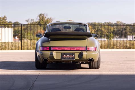 Olsen Green Porsche Restomod Olsen Motorsports