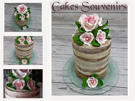Naked Cake Decorated Cake By Claudia Smichowski CakesDecor
