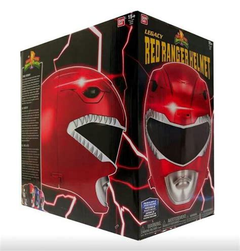 Legacy Mighty Morphin Red Ranger Helmet Packaging Pictures - Tokunation