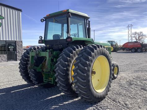 1989 John Deere 4555 2wd Tractor Bigiron Auctions