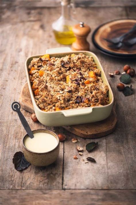 Crumble De Courge Butternut Noisettes Et Cancoillotte Les Recettes