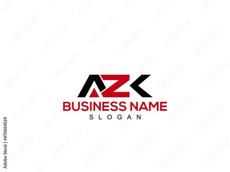 Vetor Do Stock Royalty Free AZK Logo Creative Az Letter Logo For Your