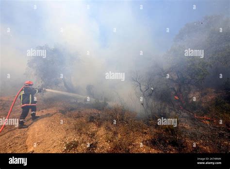 Fire Takes Hold Of The French Riviera Many Are Evacuated By Sea From