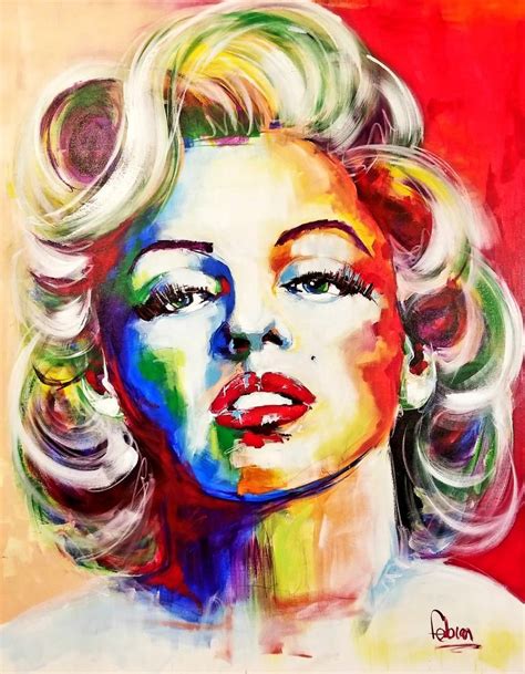 Marilyn Monroe Painting By Fabian Carreno Saatchi Art