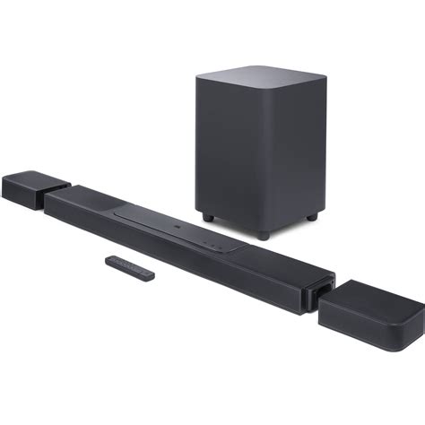 Restored JBLBAR1300BLKAM Z 11 1 4 Ch Dolby Atmos Soundbar System