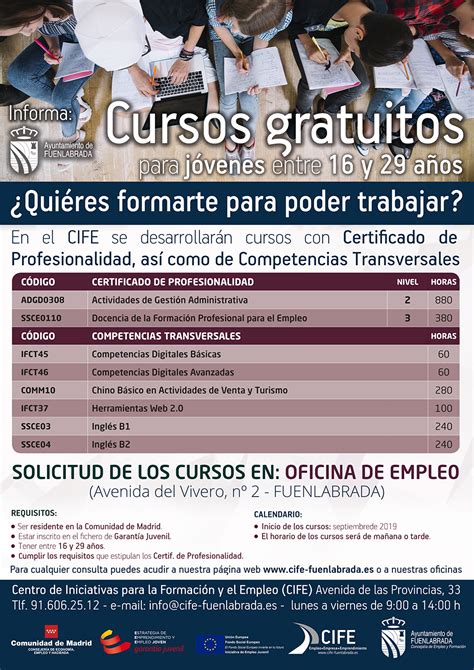 Cursos Completos Y Gratuitos Destinados A J Venes Entre Y A Os