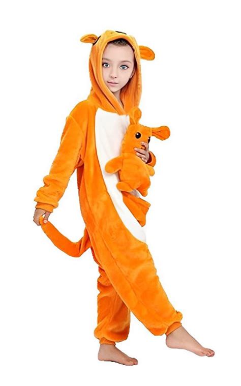 Kangaroo Kid Onesie Australian Animal Costume