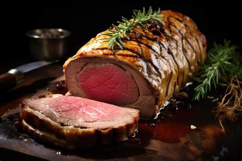 Premium AI Image Elevate Your Dining Experience With Beef Wellington