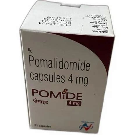 Mg Pomide Pomalidomide Capsule Natco Pharma Ltd Capsules At Rs