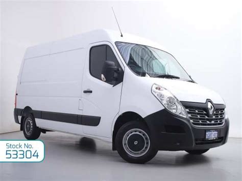 2018 Renault Master X62 Mid Roof Mwb Amt White 6 Speed Sports Automatic