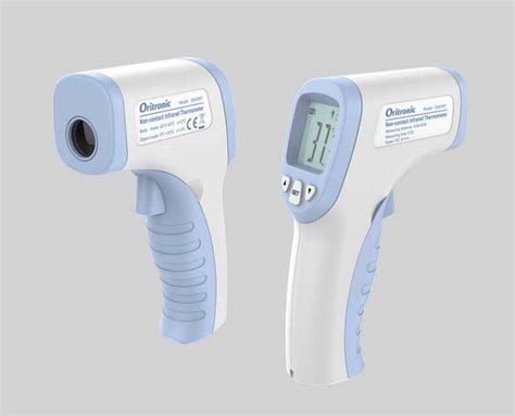 Body Temperature Scanner And Masks For Covid Protection Assistance