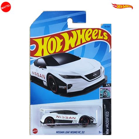 Hot Wheels Regular Nissan Leaf Nismo Rc 02 4 5 And 91 250 White Torita