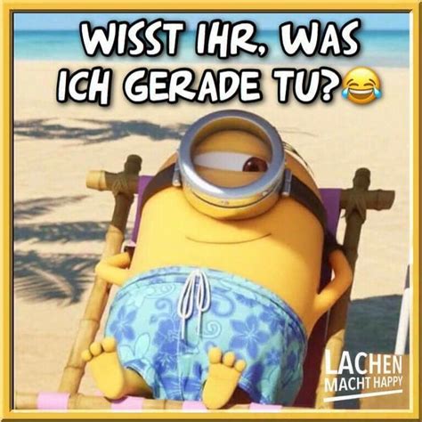 Pin auf Lachen macht Happy Minions Witzige bilder sprüche Lustige