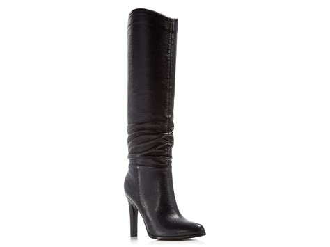 Lyst - Ivanka Trump Ellis Pointed Toe High Heel Tall Boots in Black