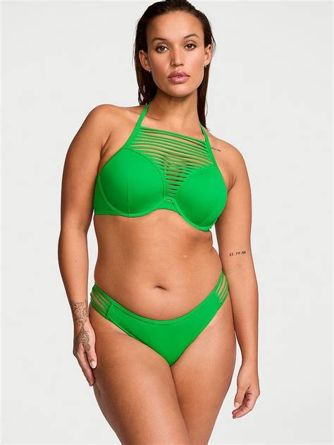 Sexy Tee Biyeli Push Up Bikini Üstü Yeşil Victoria s Secret