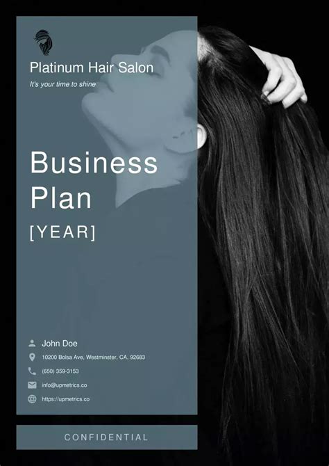 Hair Salon Business Plan ≡ Fill Out Printable Pdf Forms Online