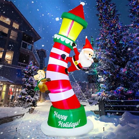 Amazon Lulu Home 9FT Christmas Inflatable Decorations Giant