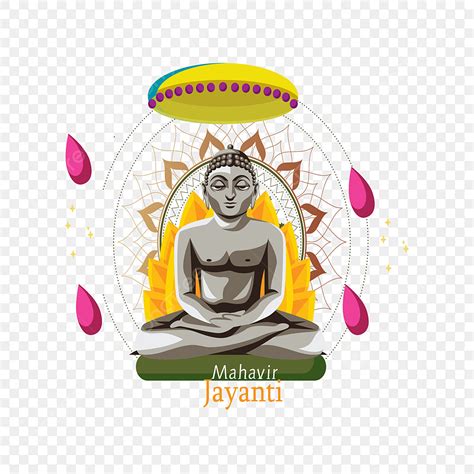 Mahavir Jayanti Vector Hd PNG Images Mahavir Jayanti Wishes Happy