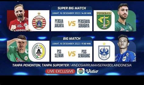 Jadwal Acara Indosiar Hari Ini Jumat Desember Ada Live Persija