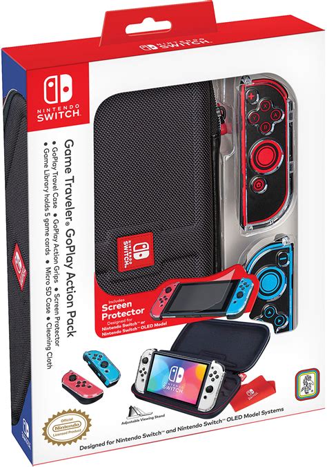 RDS Industries Game Traveler GoPlay Action Pack For Nintendo Switch