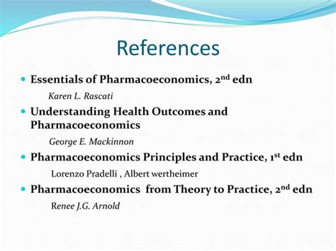 Pharmacoeconomics Ppt