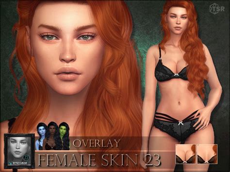 Search Remussirion Female Skin Overlay Ts Sims Ccs Mods