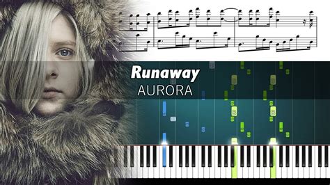 AURORA Runaway Piano Tutorial YouTube