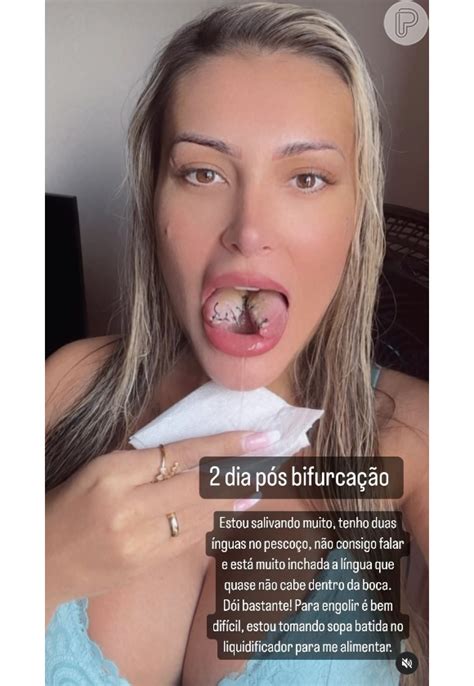 Quem vai para o inferno é Andressa Urach reage após ser criticada