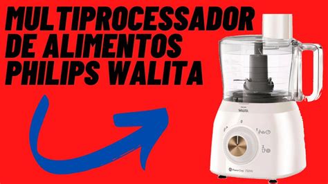 Multiprocessador De Alimentos Philips Walita Branco Viva RI7636 750W