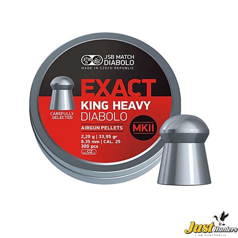 Buy JSB Exact King Heavy Diabolo 33 95 Gr 25 Online Best Price In Pakistan