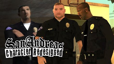 GTA San Andreas Character Redesigned - CRASH Unit - Police Uniform Mod ...