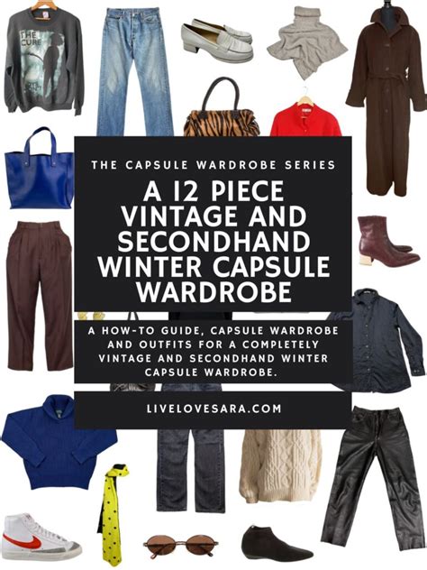 A Piece Secondhand Winter Capsule Wardrobe Livelovesara