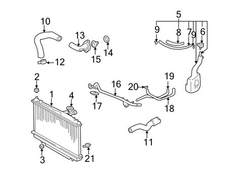 Toyota Rav Radiator Radiator Assembly Toyota Fort