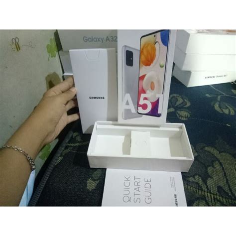 Jual Dus Box Samsung A51 Silver Shopee Indonesia