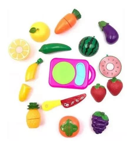 Frutas Cortar Kit Brinquedo Infantil Pe As Comidinhas Mercadolivre