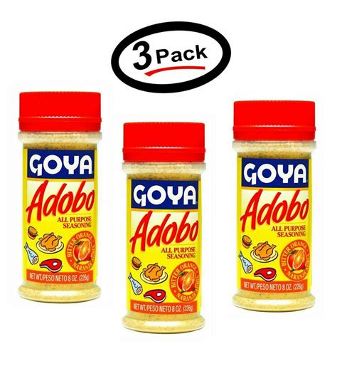 3 Goya Adobo All Purpose Seasoning With Bitter Orange 8 Oz Online